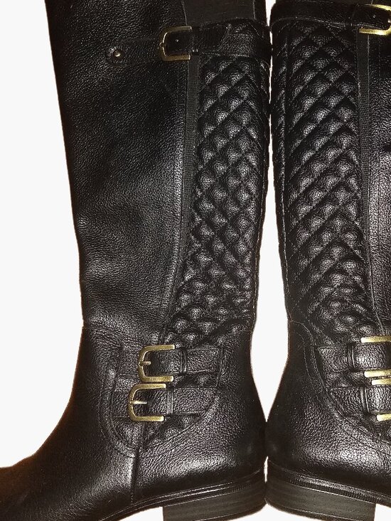 NATURALIZER N5 COMFORT KNEE HIGH BLACK BOOTS SIZE 6.5 US - Picture 14 of 14